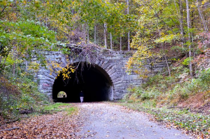 The Road to Nowhere - Bryson City NC - Great Smokies National Park