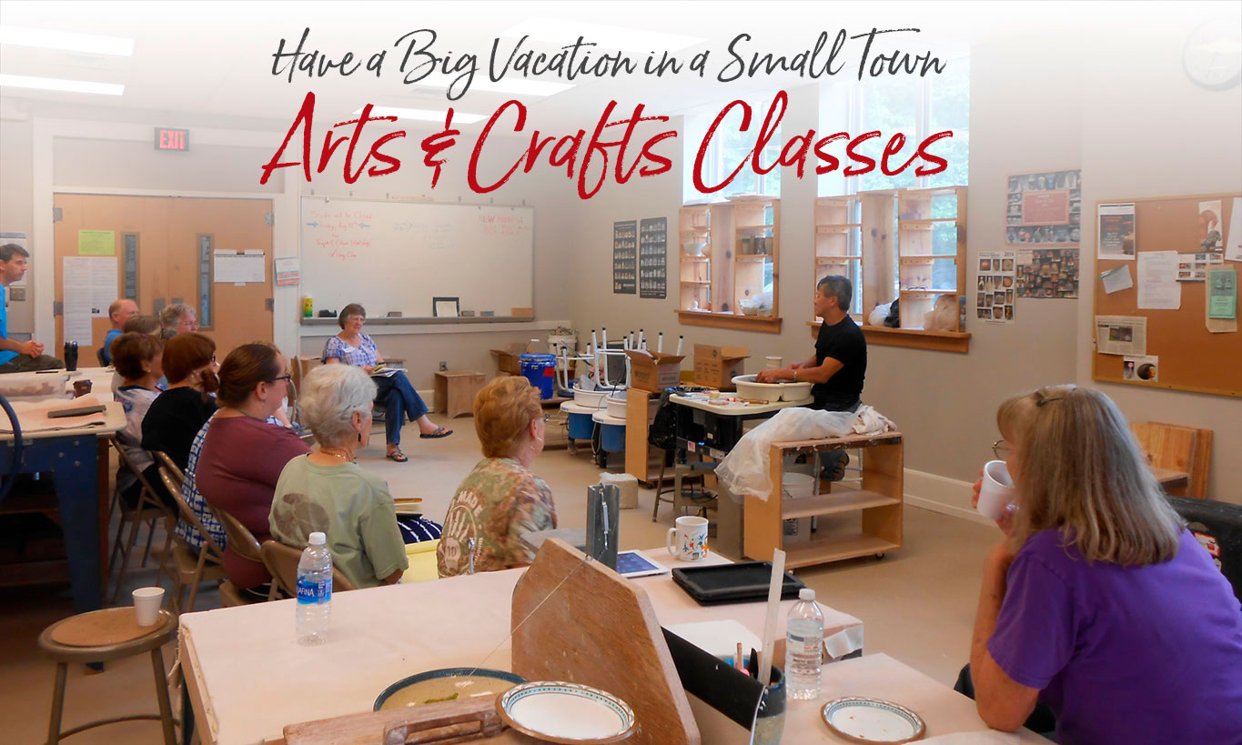 Arts & Crafts Classes Bryson City NC Learning Vacations