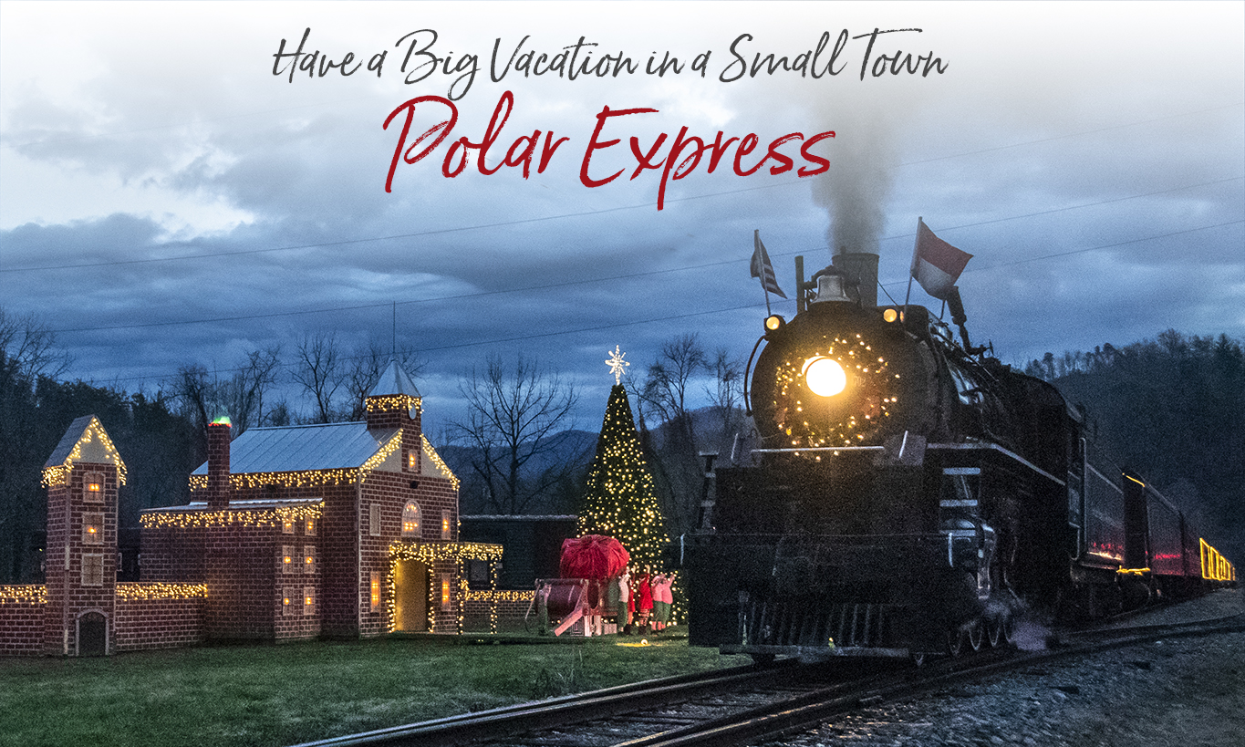 Polar Express Train Ride Bryson City NC Christmas in the Smokies